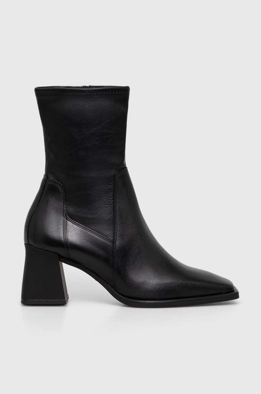 Кецове и обувки Vagabond HEDDA Leather Block Heel Boots Черно | 5602.302.20, 0