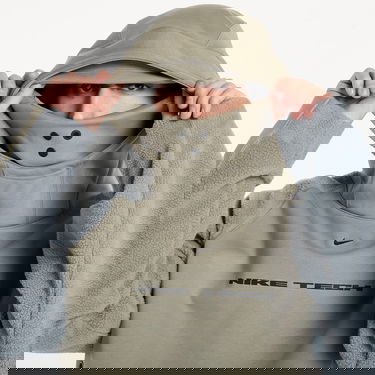 Суитчър Nike Tech Boreas Oversized Hoodie with Balaclava Hood and Textured Panels Зелено | IB3363-320, 1