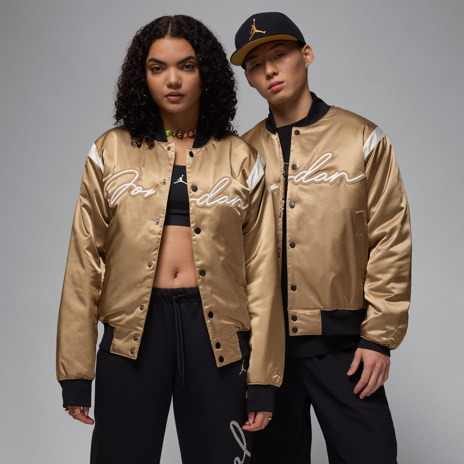 Яке бомбър Jordan Jordan MVP Varsity Jacket Металик | HF9297-257, 1