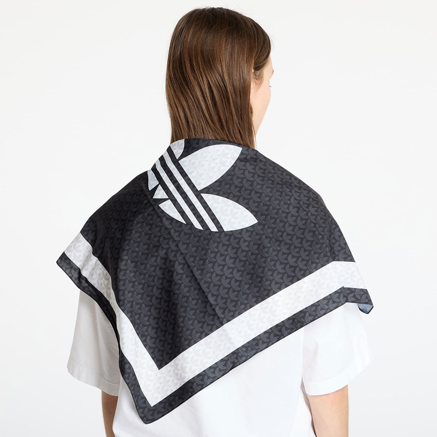 Шал adidas Originals adidas Trefoil Monogram Bandana Черно | JD0978, 1