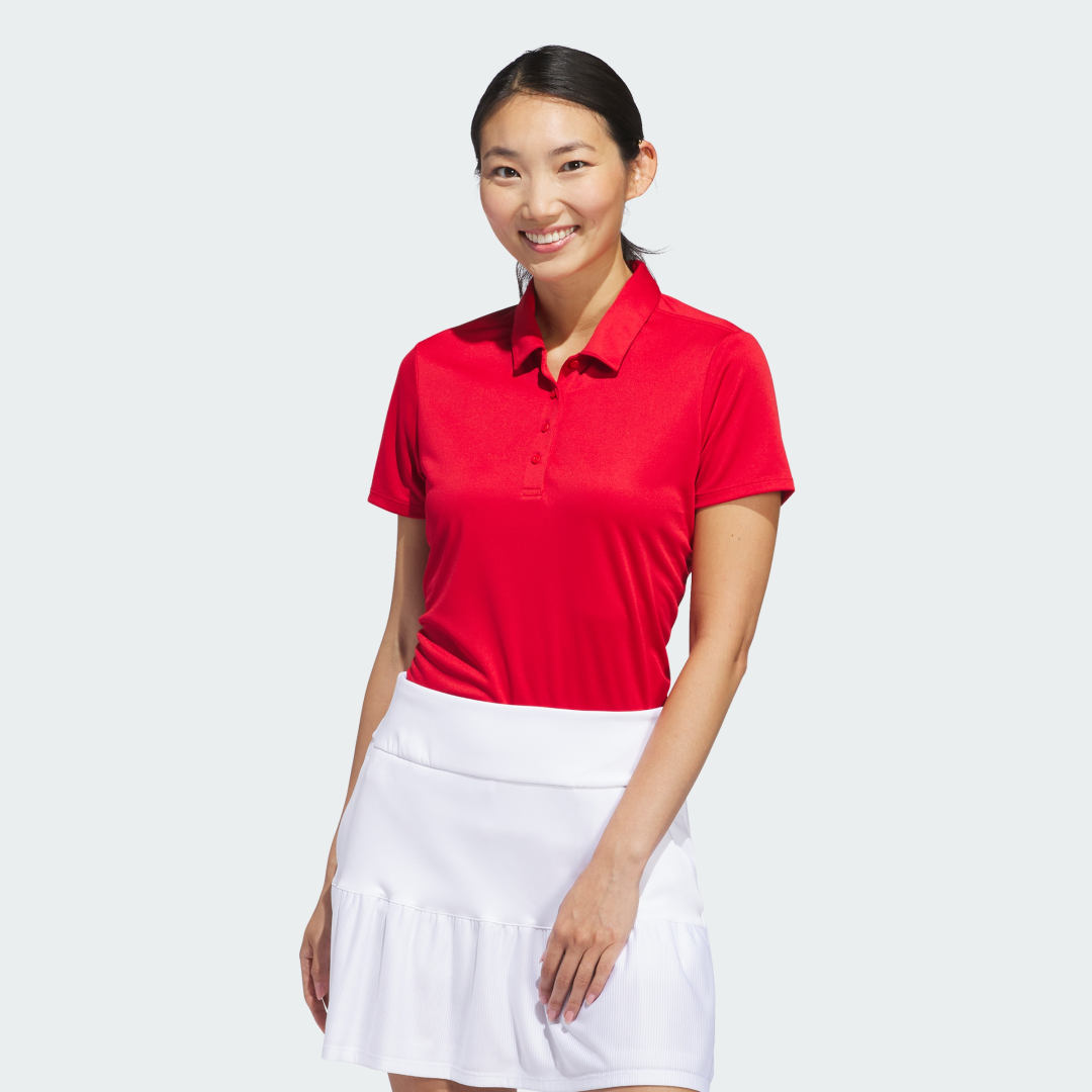 Поло тениска adidas Performance Performance Short Sleeve Polo Shirt Червено | IN9916, 0