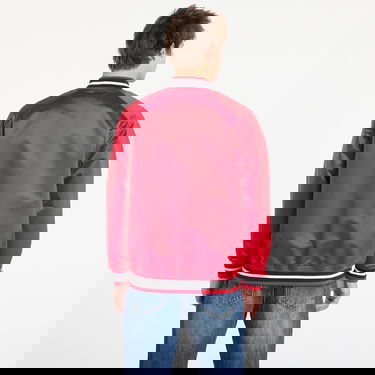 Яке бомбър Mitchell & Ness NBA Lightweight Satin Vintage Logo Jacket Bulls Червено | SJKT6296-CBUYYPPPSCAR, 4