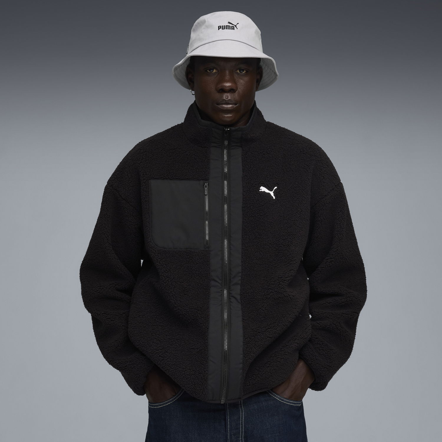 Яке Puma Reversible Hybrid Sherpa Jacket Черно | 688371_01, 0