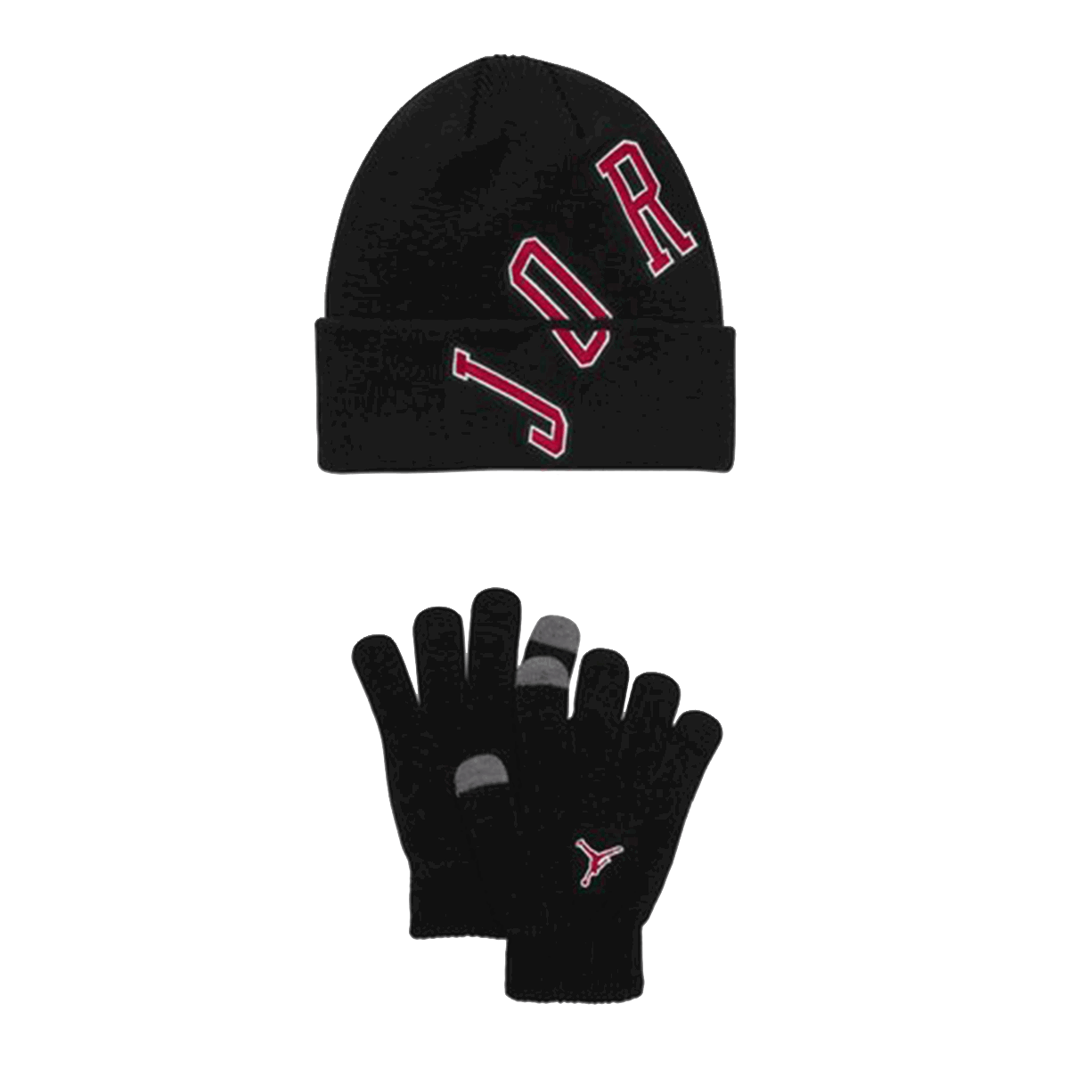 Ръкавици Jordan Jordan Varsity Beanie and Gloves Set Черно | 9A0984-R78, 0