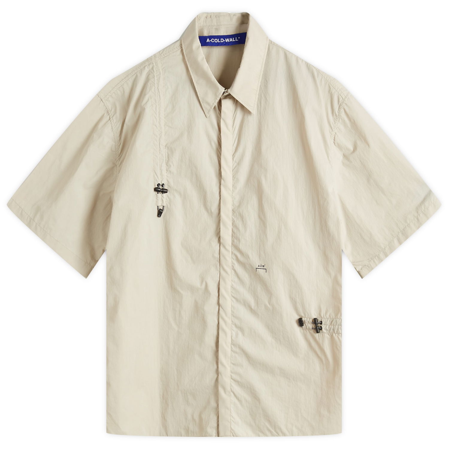 Риза A-COLD-WALL* A-COLD-WALL* Balfron Short Sleeve Shirt Бежово | ACWMSH166-BEI, 1