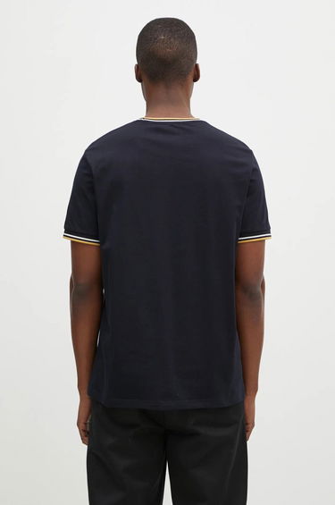 Тениска Fred Perry Twin Tipped T-Shirt Тъмно синьо | M1588.W53, 2