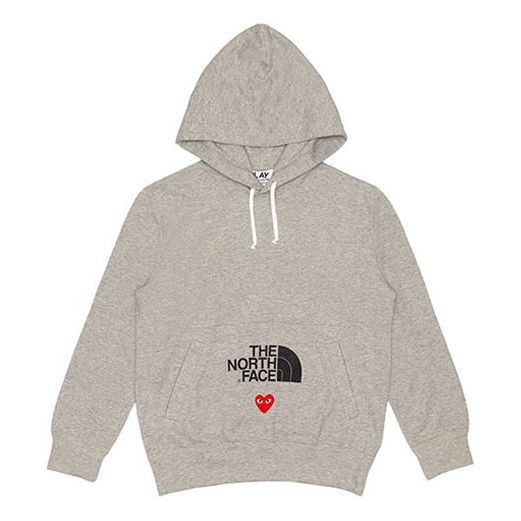 Суитчър Comme des Garçons PLAY x The North Face Play Together Logo Hoodie Сиво | AE-T204-051-1, 0