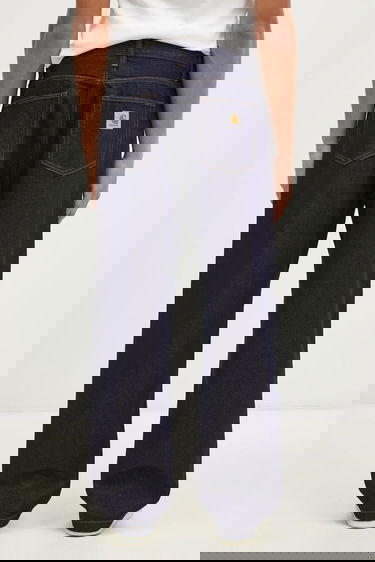 Дънки Carhartt WIP Loose Fit Denim Landon Pant Тъмно синьо | I030468.102, 2