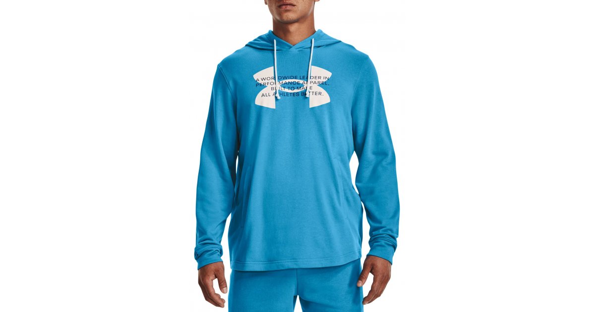 Суитчър Under Armour Hoodie Rival Terry Logo Синьо | 1373382-419, 1