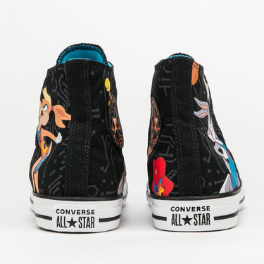 Кецове и обувки Converse Space Jam x Chuck Taylor All Star High Черно | 172485C, 3