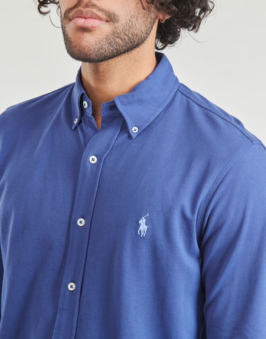 Риза Polo by Ralph Lauren POLO FEATHERWEIGHT SHIRT Синьо | 710654408116, 4
