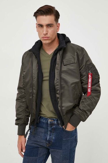 Яке бомбър Alpha Industries MA-1 D-Tec Bomber Jacket Зелено | 183110.413, 0