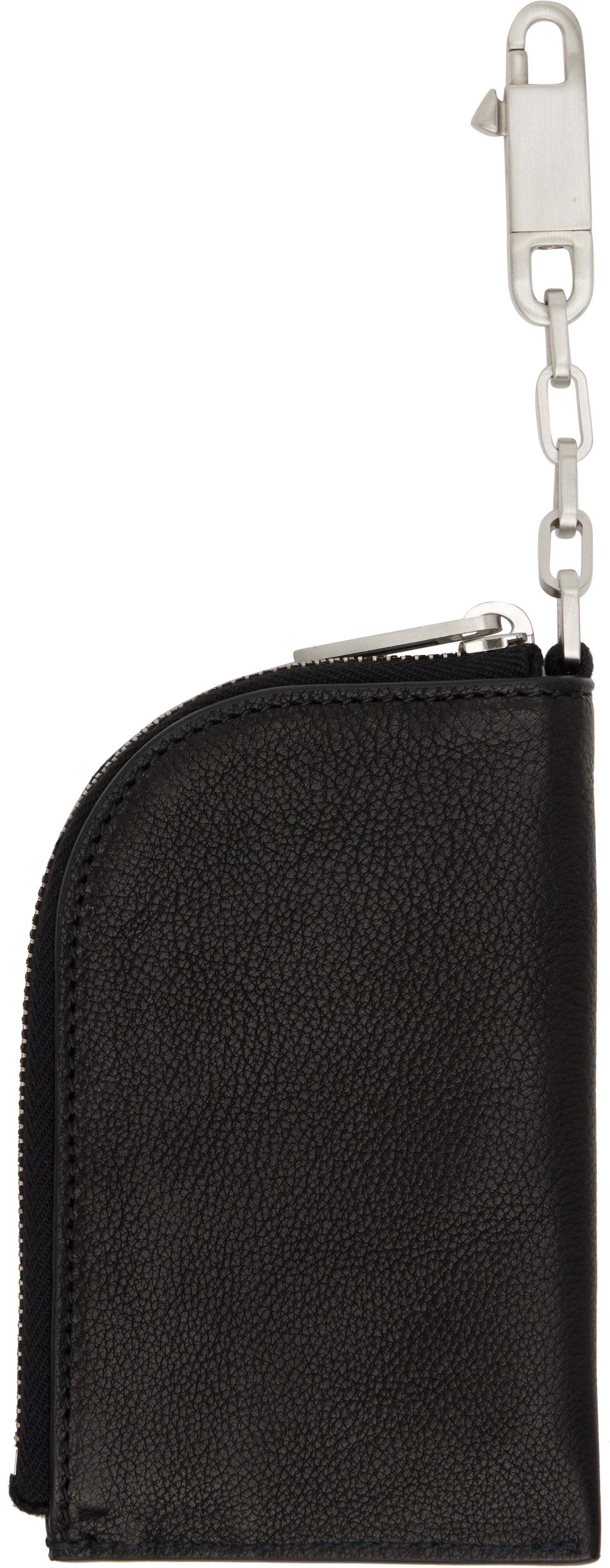 Портфейл Rick Owens Rick Owens Concordians Hook Wallet Черно | RA02E0718 LBU, 1