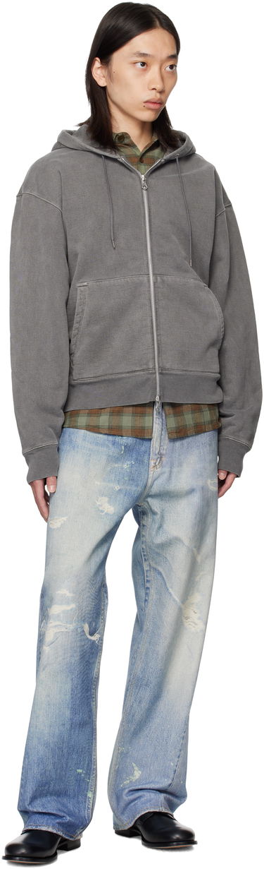 Суитчър OUR LEGACY Our Legacy Rascal Zip-Up Hoodie Сиво | M4256RW, 3