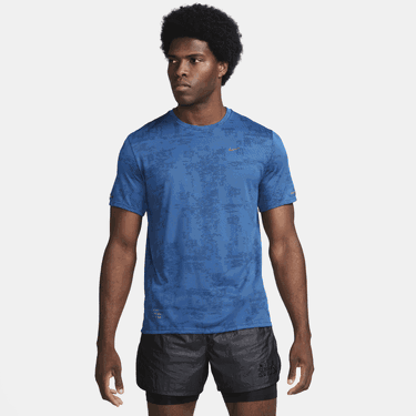 Тениска Nike M NK DFADV RUN DIV SS TOP Синьо | fn3383-476, 3