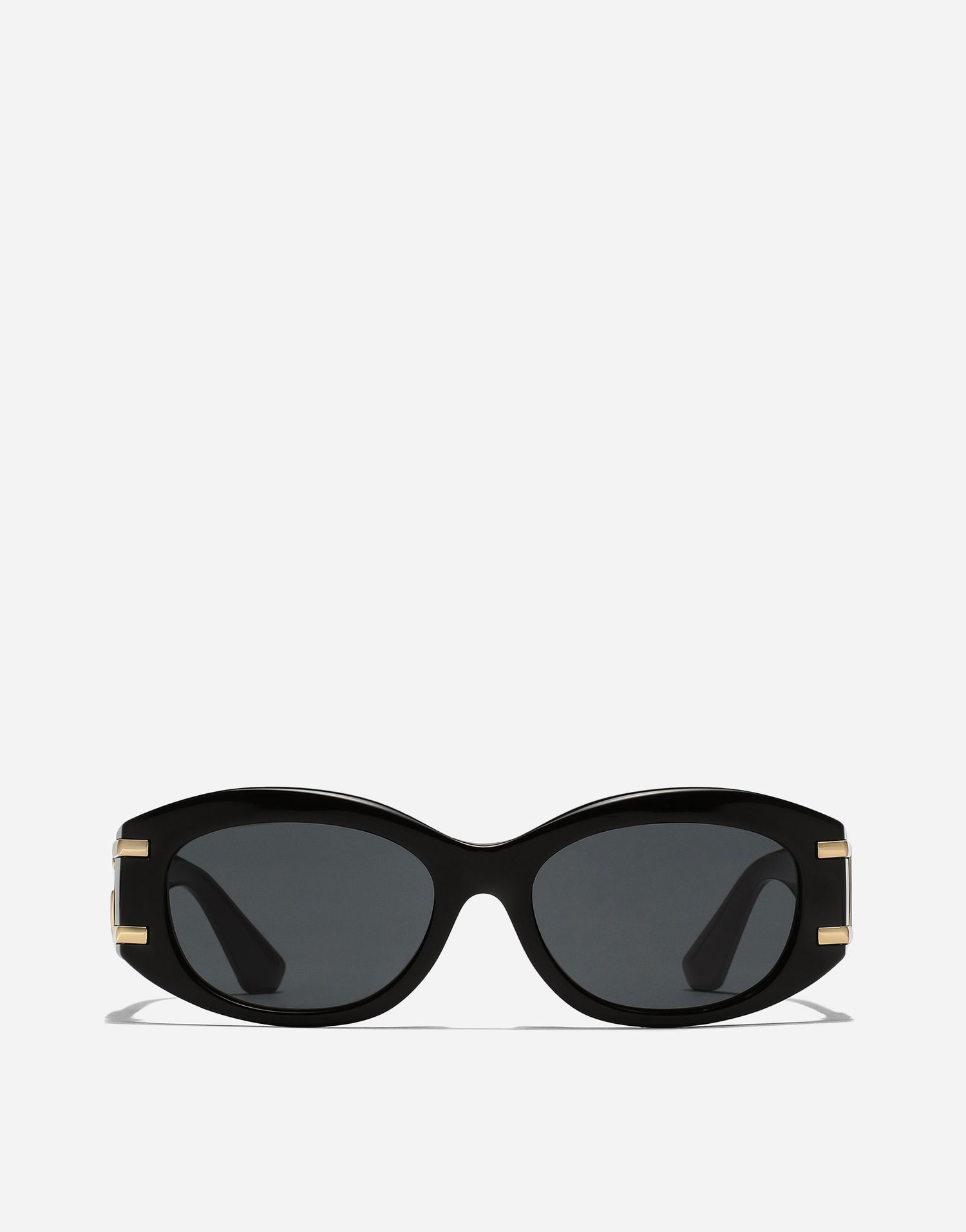 Слънчеви очила Dolce & Gabbana Dolce & Gabbana DG Griffe Oval Sunglasses Черно | VG4502VP1879V000, 0