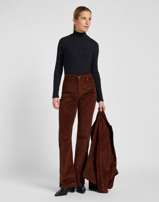 Тениска Lee Lee Slim Mock Neck Tee XS Черно | 112370949, 1
