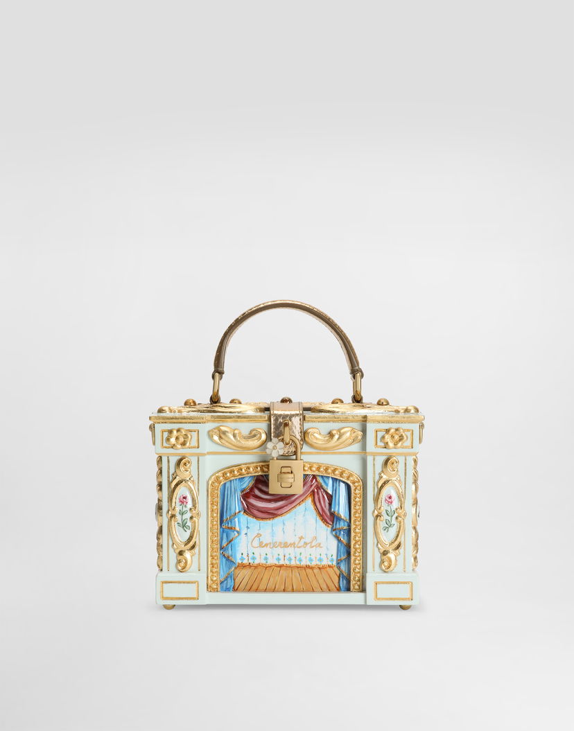 Дамска чанта Dolce & Gabbana Dolce Box Cinderella Theater Handbag Многоцветен | BB5970A8H378B034