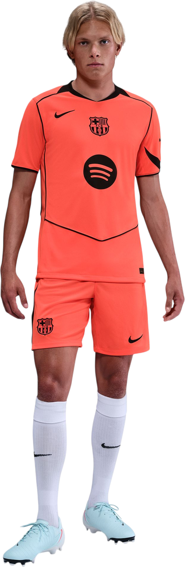 Къси панталони Nike FC Barcelona 3rd Dri-FIT Shorts 2025/26 Оранжево
 | hm3221-855, 2