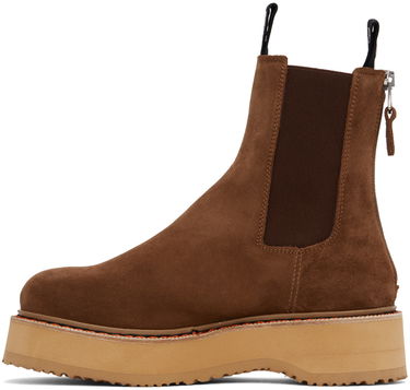 Облекло R13 R13 Single Stack Chelsea Boots Кафяво | R13S0240-07, 2