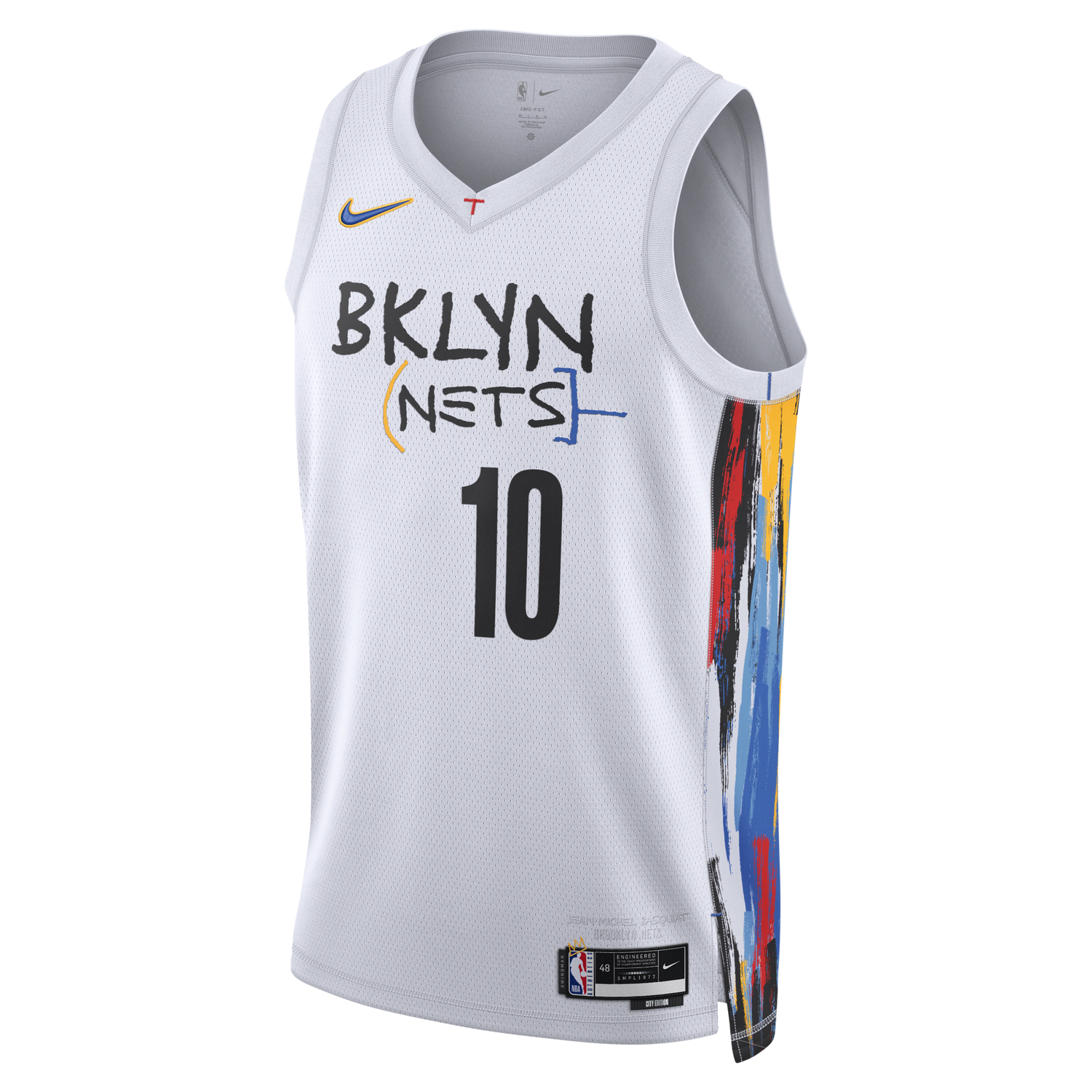Фланелка Nike Swingman Jersey Brooklyn Nets City Edition Ben Simmons Бяло | DO9585-104, 0