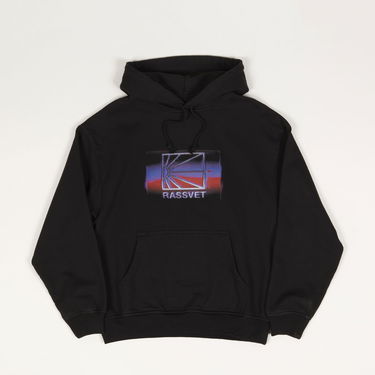 Суитчър PACCBET Rassvet Glitch Hoodie Черно | Rassvet-glitch-knit-hoodie-black, 4