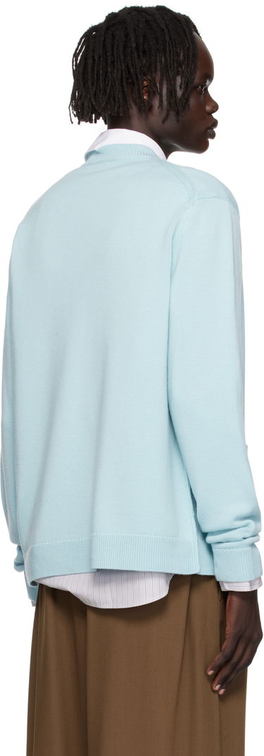 Пуловер Acne Studios Acne Studios Crewneck Cardigan Синьо | B60385-, 2