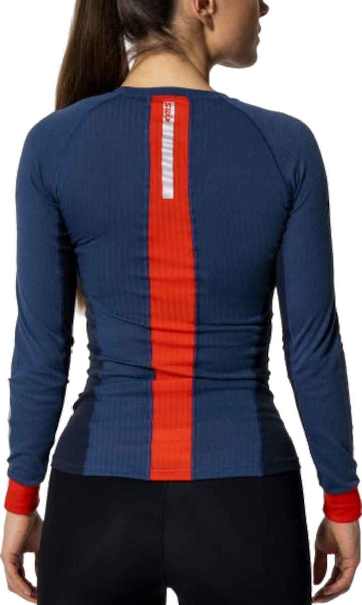 боди SWIX Swix Roadline RaceX Long Sleeve T-Shirt Синьо | 10008-23-75404, 1