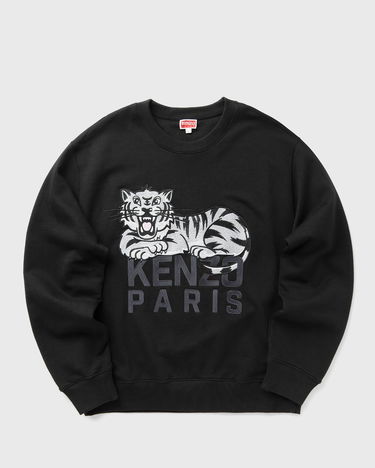Пуловер KENZO Kenzo Happy Tiger Embroidered Sweatshirt Черно | FF55SW2634MF.99J, 0