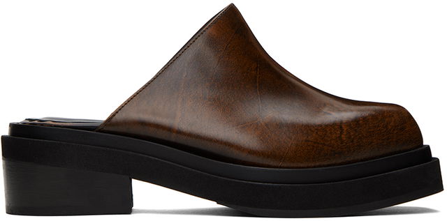 Brown Zoe Clogs