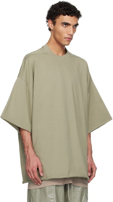 Тениска Rick Owens Rick Owens Hollywood Tommy T-Shirt Зелено | RU01E5283 BA, 1