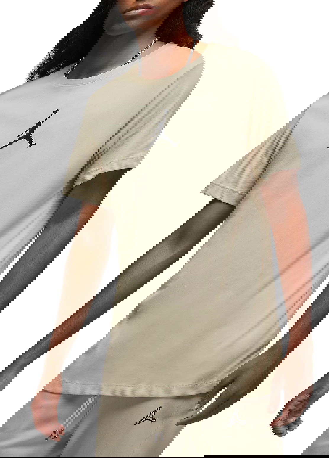 Тениска Jordan Jumpman Tee Бежово | cw5190-206, 0