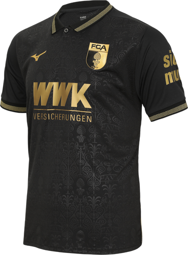 Фланелка Mizuno FC Augsburg 3rd Jersey 2025/26 Черно | p2gacx12-09, 2