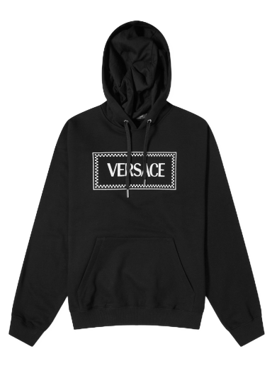 Суитчър Versace Tile Logo Popover Hoody Черно | 1012564-1A09063-1B000