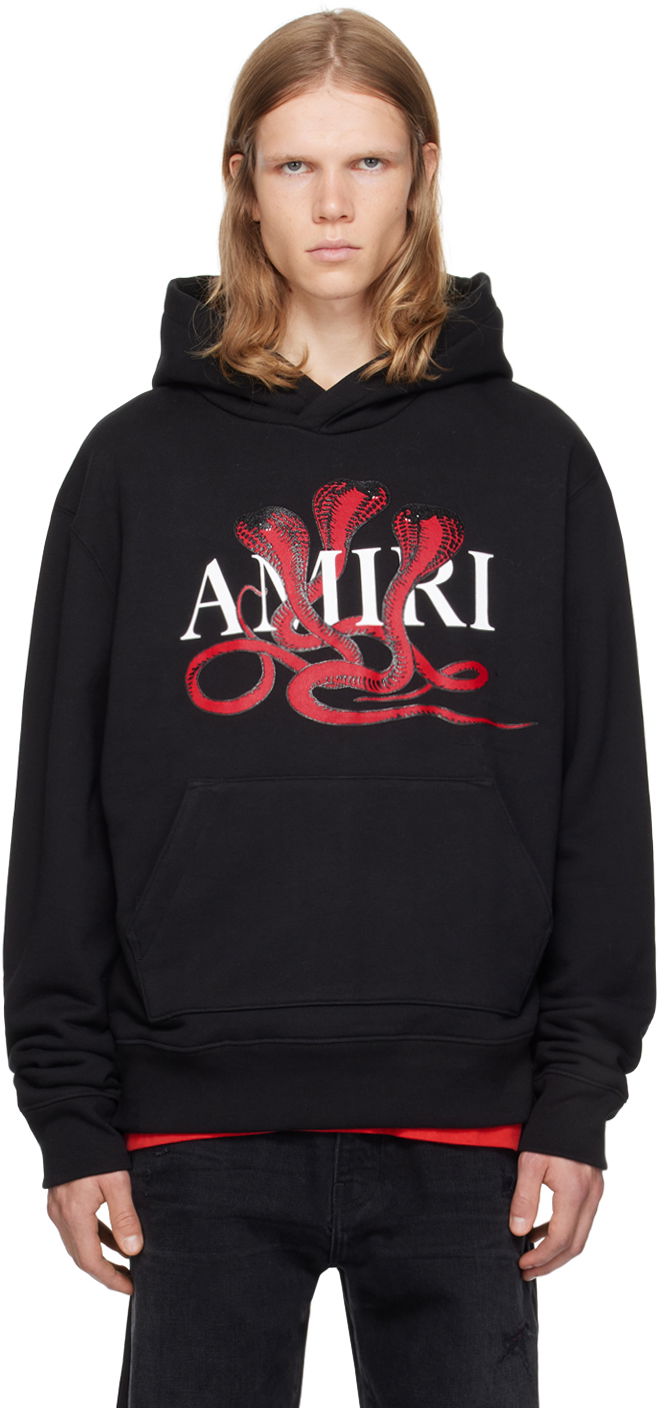 Суитчър AMIRI Poison Hoodie Черно | AMJYHD1057