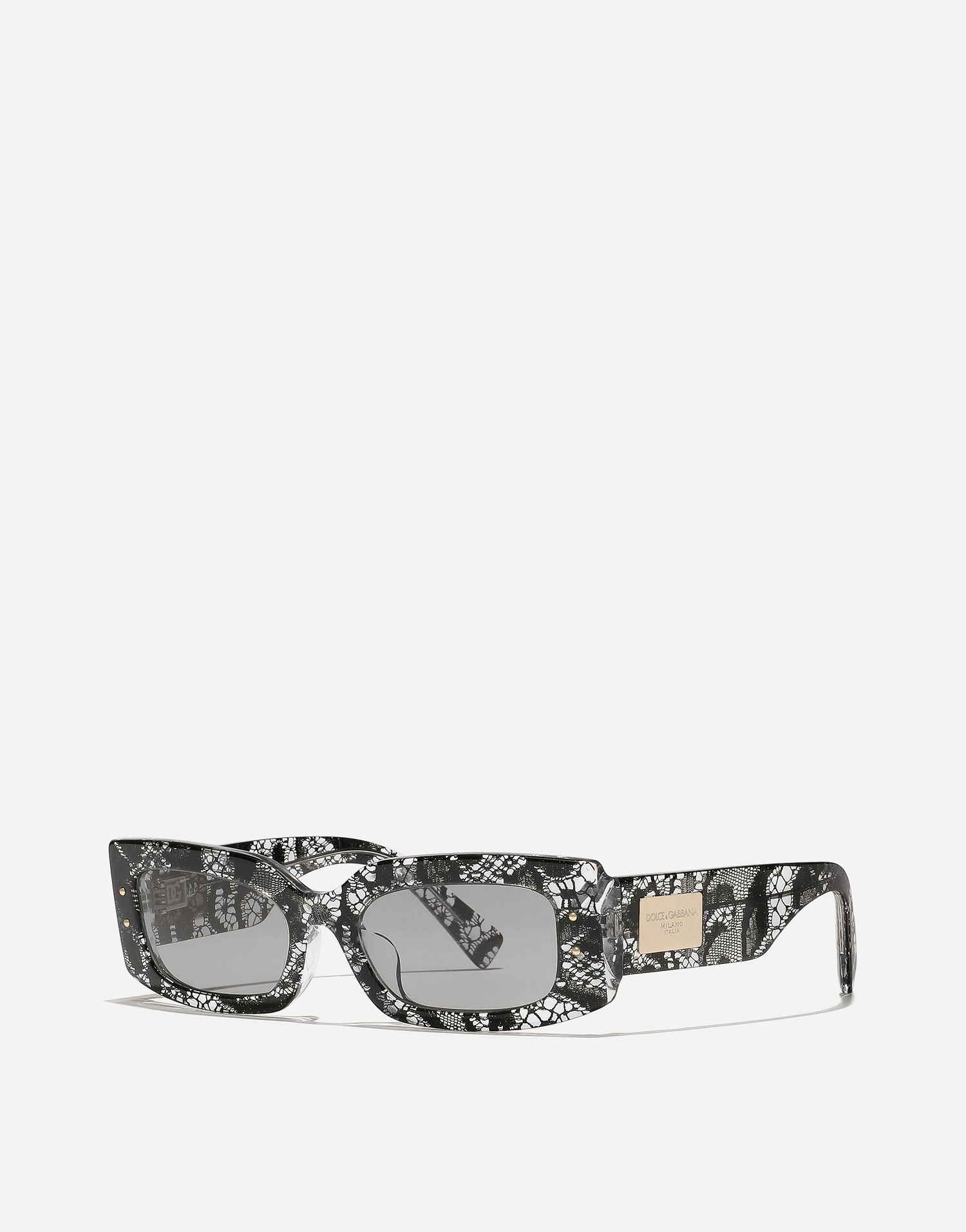Слънчеви очила Dolce & Gabbana Plaque Sunglasses Черно | VG447AVP8719V000, 1