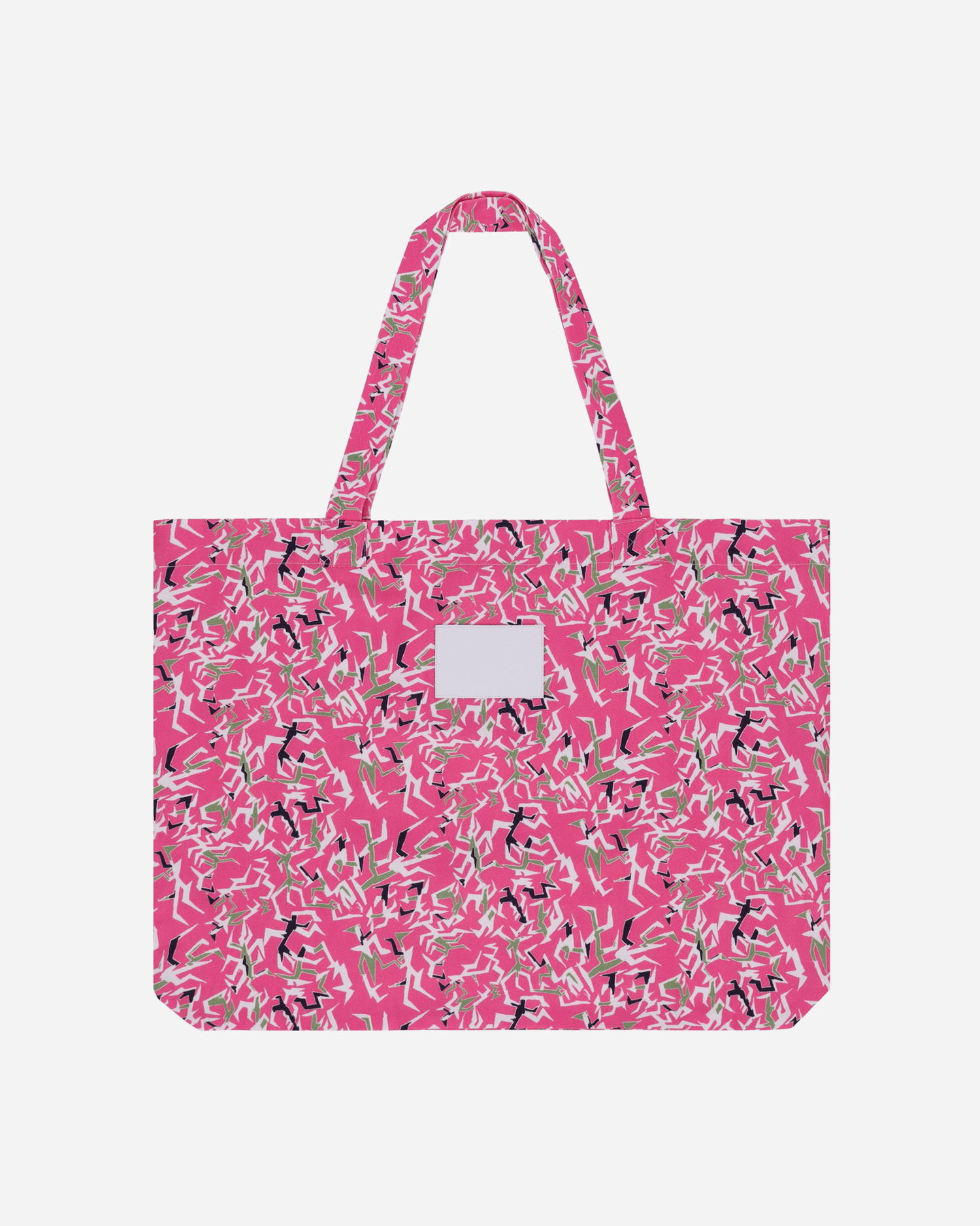 Голяма пазарска чанта PACCBET Workwear Floral Tote Bag Розово | PACC10K002 1, 0