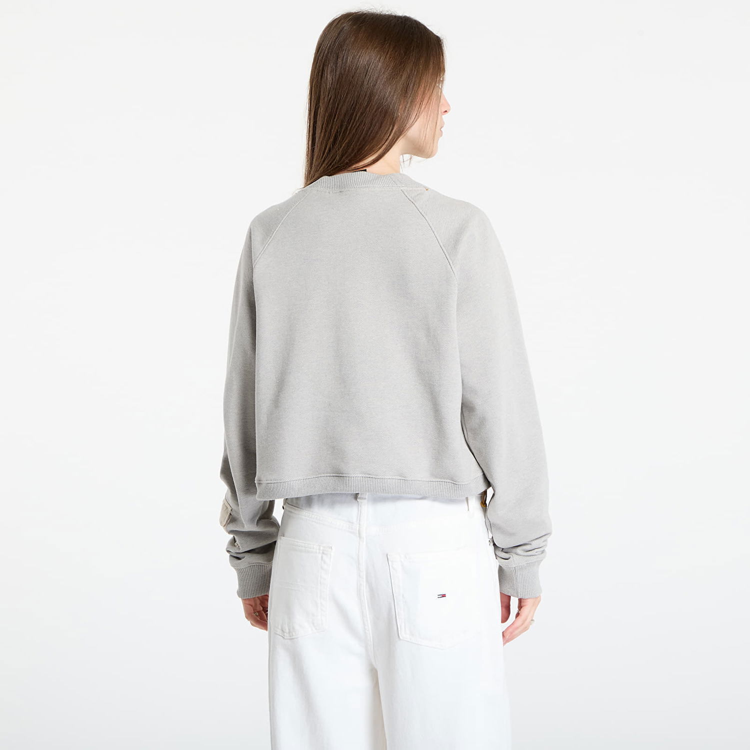 Суитчър Columbia Columbia High Cascades™ Crop French Terry Sweatshirt Сиво | 2136421278, 1
