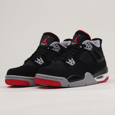 Кецове и обувки Jordan Jordan 4 Retro GS Черно | 408452-060, 1