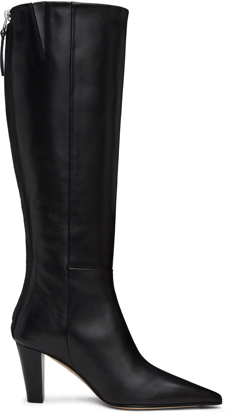 Облекло Aeyde Aeyde Cecilia Tall Boots Черно | A11-KB-PECP75BL83-FW24-800-001, 0