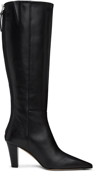 Облекло Aeyde Aeyde Cecilia Tall Boots Черно | A11-KB-PECP75BL83-FW24-800-001, 0