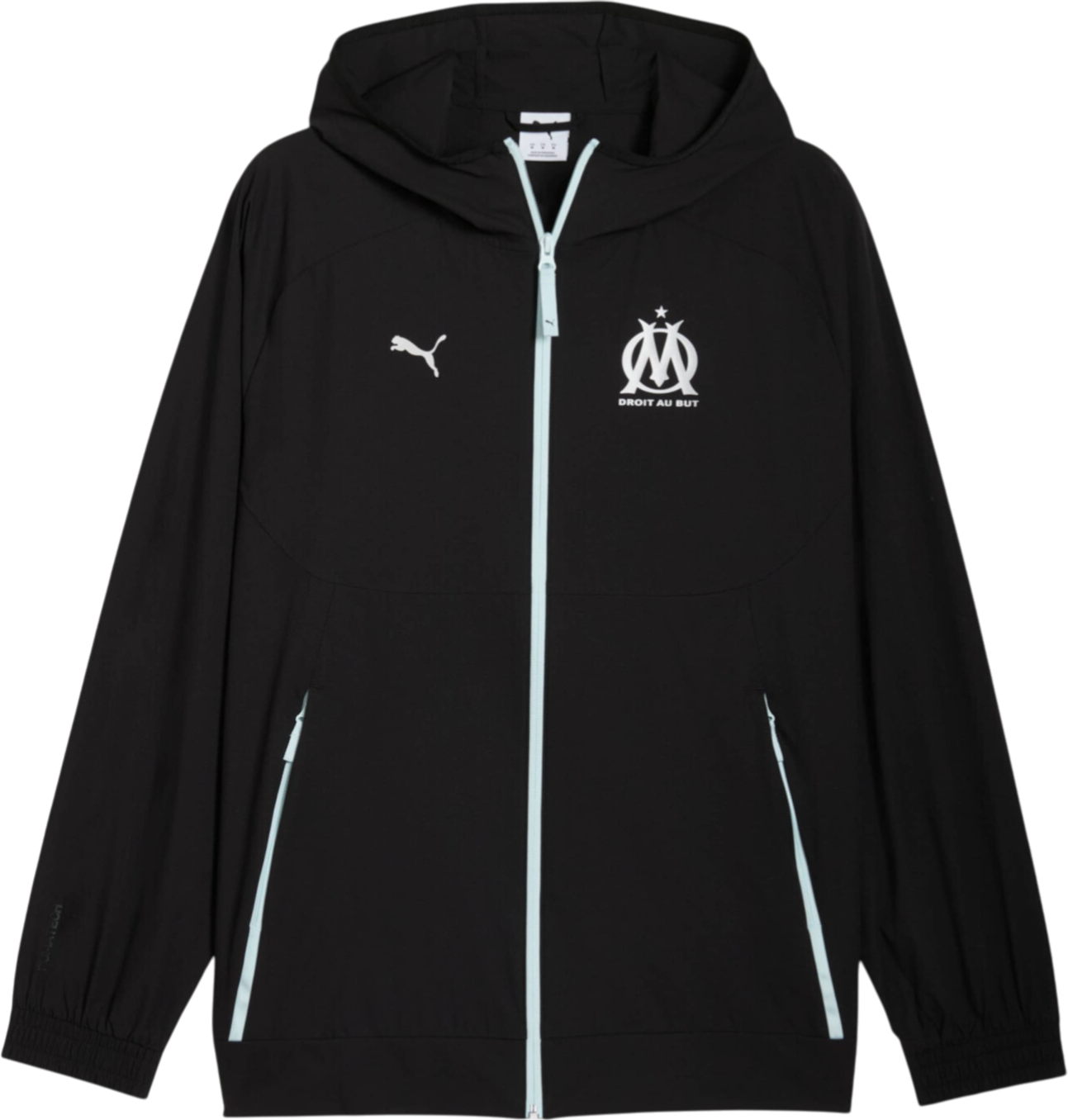 Яке Puma Olympique de Marseille TECH Woven Jacket Черно | 781568-35, 0