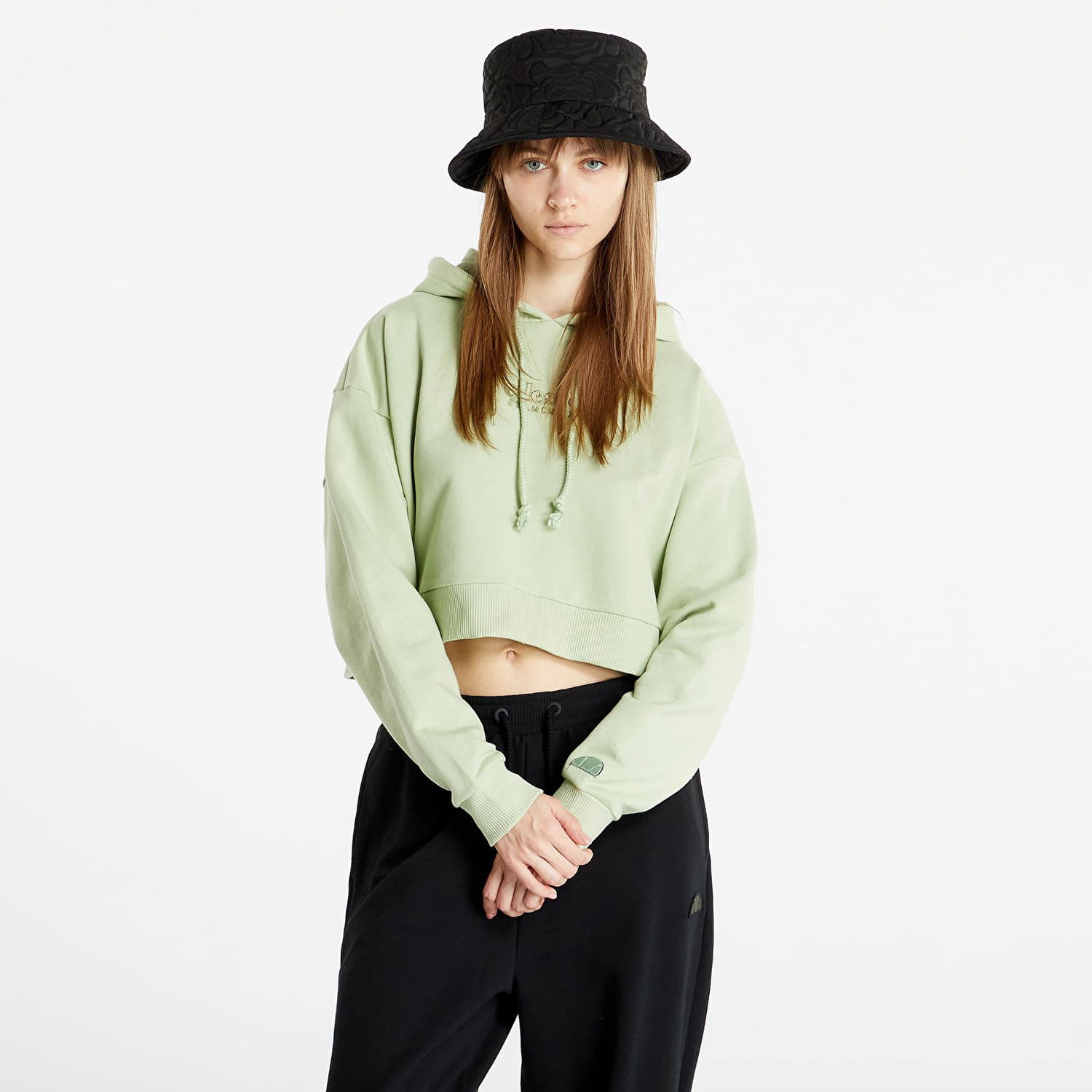Суитчър Ellesse Cropped Hoodie Зелено | SGM14158511, 0