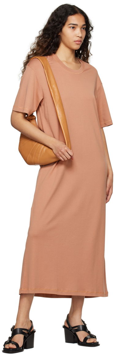 Чанта за кръста LEMAIRE Lemaire Small Croissant Leather Shoulder Bag Кафяво | BG253 LL095, 3