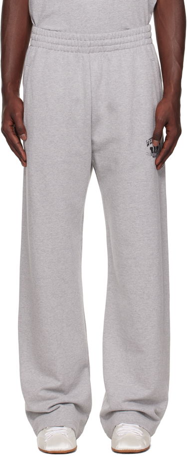 Спортни панталони We11done We11done Collegiate Sweatpants Сиво | WD-TA2-25-706-U-MG, 0