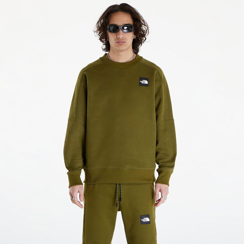 Суитчър The North Face The 489 Crewneck Sweatshirt UNISEX Forest Olive Зелено | NF0A87D8PIB1