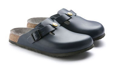 Кецове и обувки Birkenstock Boston ESD Natural Leather Narrow Fit Черно | 61388, 4