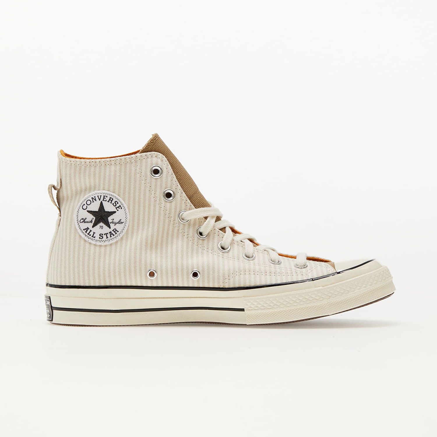 Кецове и обувки Converse Chuck 70 High "Crafted Stripe" Бежово | A00473C, 1