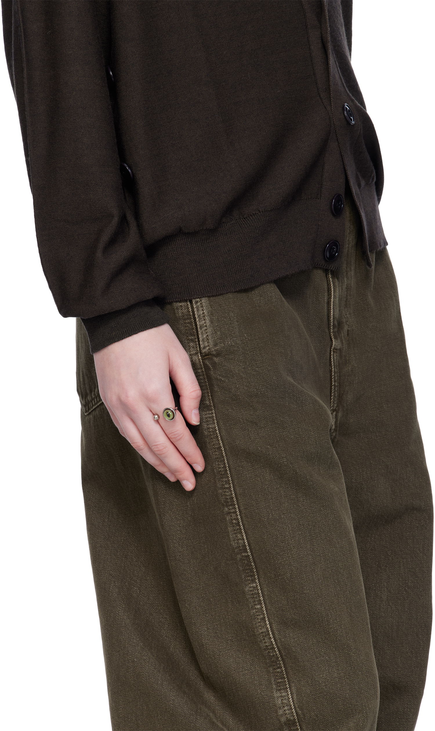 Пръстен LEMAIRE Lemaire Cat Eye Ring Металик | JW0071 LO036, 1