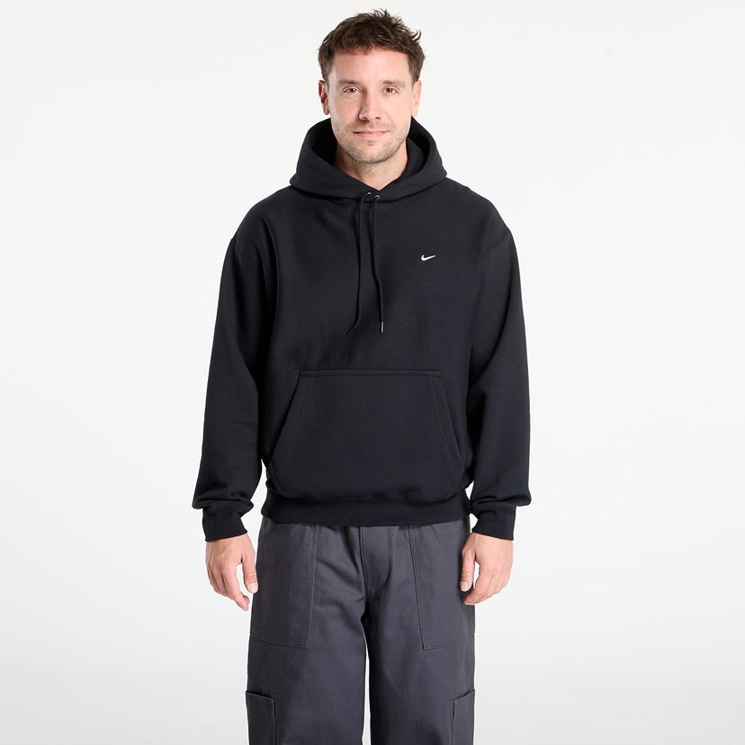 Суитчър Nike Solo Swoosh Pullover Hoodie Черно | HV1082-010